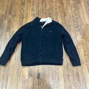 Tommy Hilfiger Black Fleece-Lined Jacket